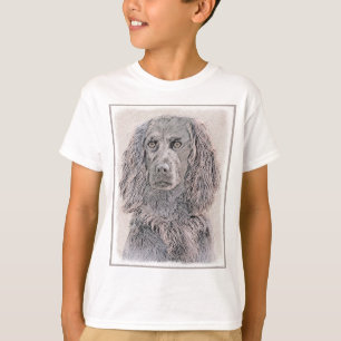Boykin Spaniel Painting - Cute Original Dog Art T-Shirt