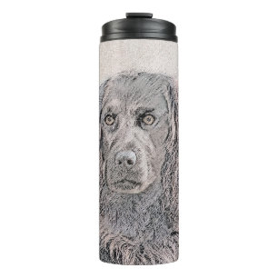 Boykin Spaniel Painting - Cute Original Dog Art Thermal Tumbler