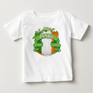Boyle Irish Shield Baby T-Shirt