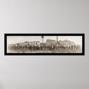 Boyne City, MI Tanning Photo 1913 Poster