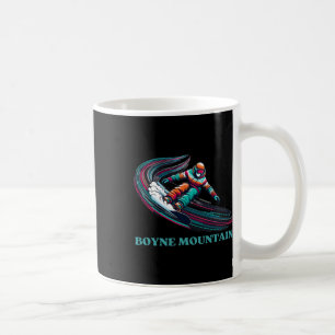 Boyne Mountain Michigan Snowboarding Coffee Mug