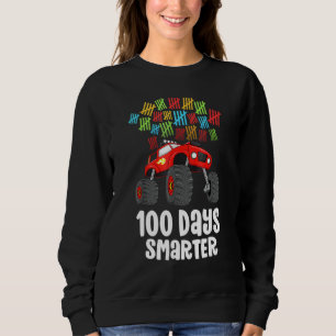 Boys 100th Day Of School Shirt Monster Truck 100 S