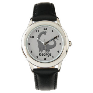 Boys add name Prehistoric dinosaur Watch