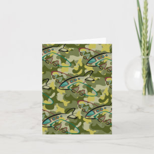 Boys Airplane Note Card