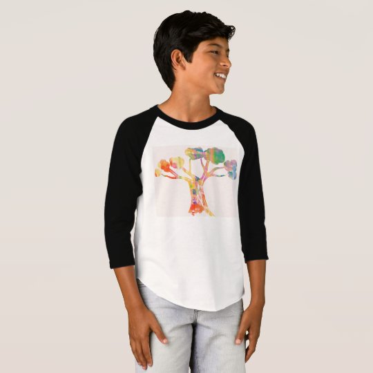 Boys' American Apparel 3/4 Sleeve Raglan T-Shirt