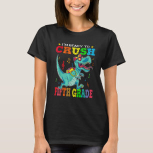 Boys Back To School I'm Ready To Crush Kindergarte T-Shirt