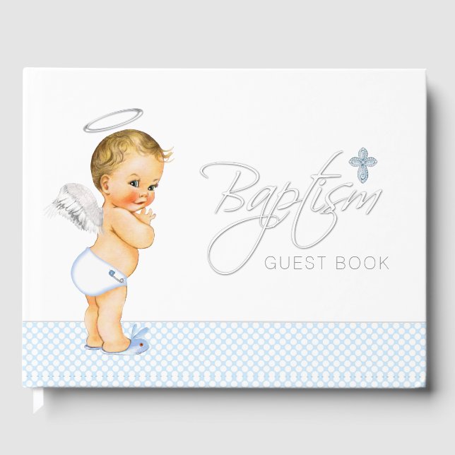 Boys Baptism Livre d'Invité (Recto)