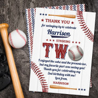 Boys Baseball 2nd Birthday