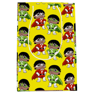 Boys Birthday Action Hero Medium Gift Bag