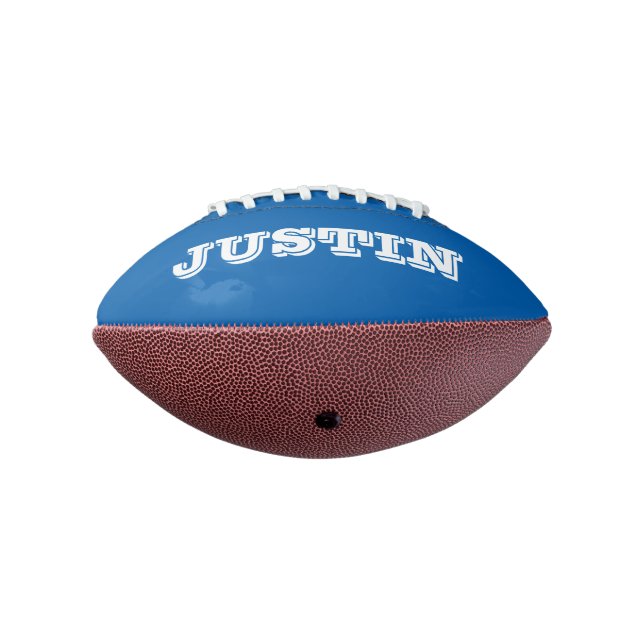 Boys Birthday gift idea Personalized mini football (Rotated 270)
