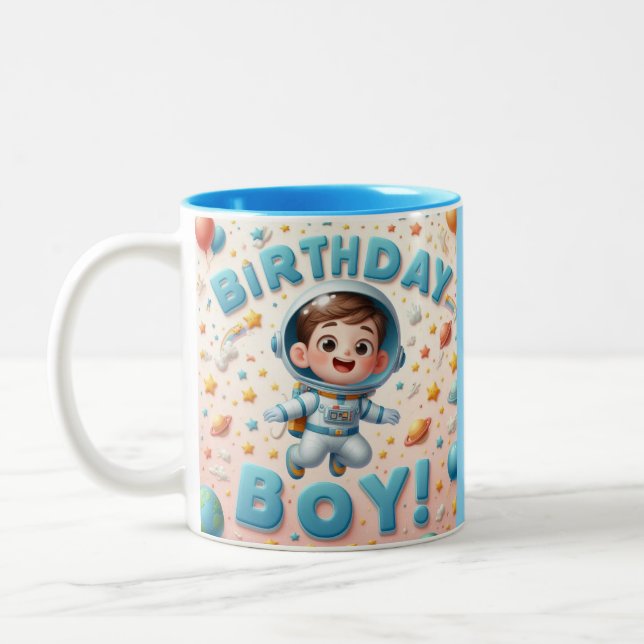 Boy's birthday Mug (Gauche)