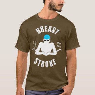 Boys Breaststroke Pool Dude by Boys Swimming Gift T-Shirt