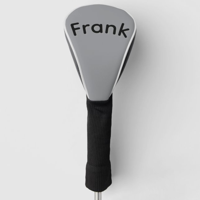 Boys Called Frank, Golf Head Cover (Front)