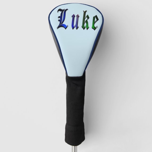 Boys Called Luke, Golf Head Cover (Front)