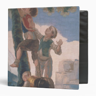 Boys Climbing a Tree Binder
