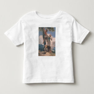Boys Climbing a Tree Toddler T-shirt