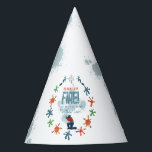 Boys Cool Paintball Party Kids Birthday Hat<br><div class="desc">This cool and modern sports-themed kids birthday party hat design features a blue paintball design. The hat can be personalized with your boys name and age. The perfect paintball-themed addition to your child's birthday party!</div>