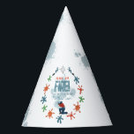 Boys Cool Paintball Party Kids Birthday Hat<br><div class="desc">This cool and modern sports-themed kids birthday party hat design features a blue paintball design. The hat can be personalized with your boys name and age. The perfect paintball-themed addition to your child's birthday party!</div>