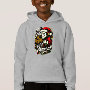 Boys' Cozy Christmas Bear DJ Kids winter Holiday
