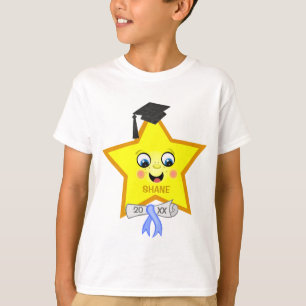Boy's Custom Graduation Star T-Shirt