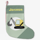 Boys Cute Construction Digger Doodle and Name