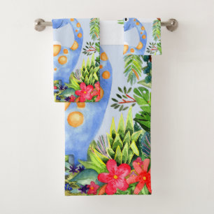 Boys Cute Jungle Watercolor Dinosaure and Name Kid