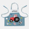 Boys Cute Modern Farm Animal Tractor & Name Kids
