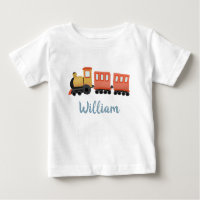 Boys Cute Train Travel Transport
