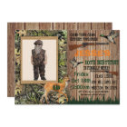 Boys Deer Hunter Invitation Anniversaire