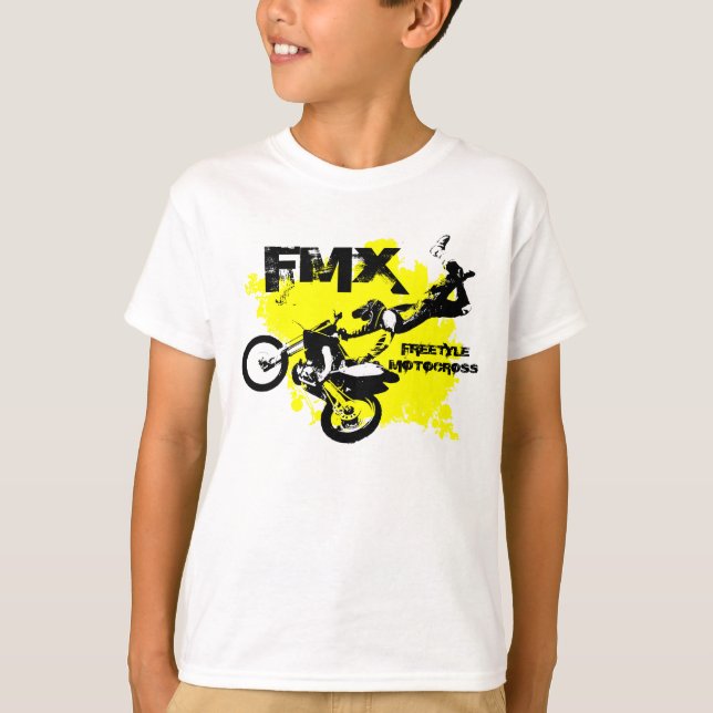 Boys Dirt Bike T-Shirt (Front)