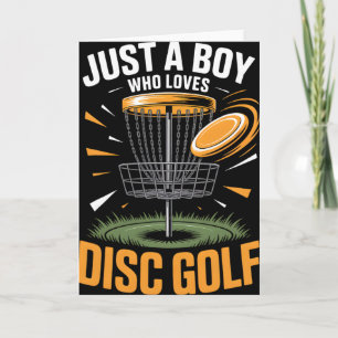 Boys Disc Golf Card
