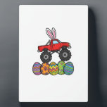 Boys Easter Monster Truck Happy Easter Day Eggs To Plaque<br><div class="desc">Boys Easter Monster Truck Happy Easter Day Eggs Toddler Kids T-Shirt</div>