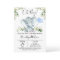 Boy's Elephant Watercolor Baby Shower Invitation