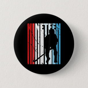 Boys Field Hockey 19th Birthday Player Motivationa 2 Inch Round Button