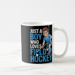 Boys Field Hockey Coffee Mug