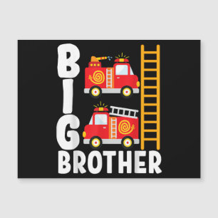Boy's Fire Truck Fire Theme Big Brother Fire Engin
