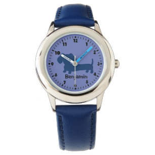 Boys First Watch - Dachshund Themed & Personalized