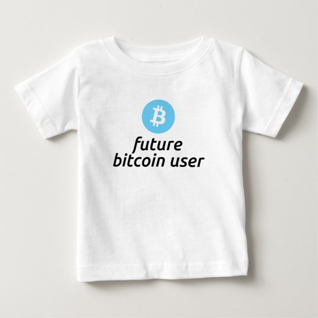 Boys Future Bitcoin User Shirt (Front)
