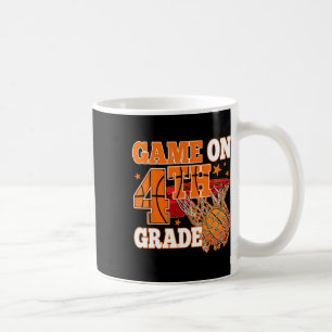 Boys Game On 4th Grade Bysketbyll Byck To School T Coffee Mug