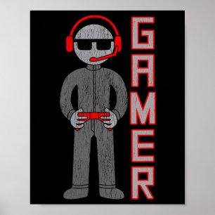 Boys Gift For The Best Video Game Player.  Poster