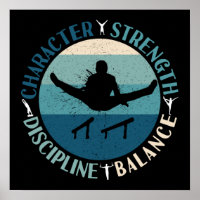 Boys Gymnastics Character Strength Discipline