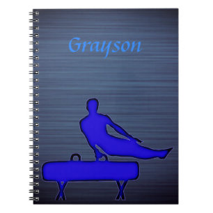 Boys Gymnastics Pommel Horse School Notebook