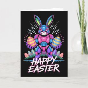 Boys Happy Easter Day Bunny Egg Video Game Kids Me Card