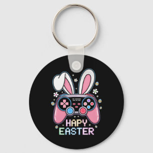 Boys Happy Easter Day Bunny Egg Video Game Kids Me Keychain
