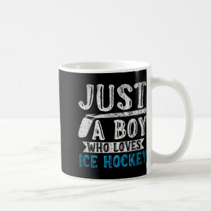 Boys Ice Hockey Player Ice Hockey Fan Ice Hockey Coffee Mug
