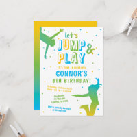 Boys Jump Birthday Party Trampoline Park