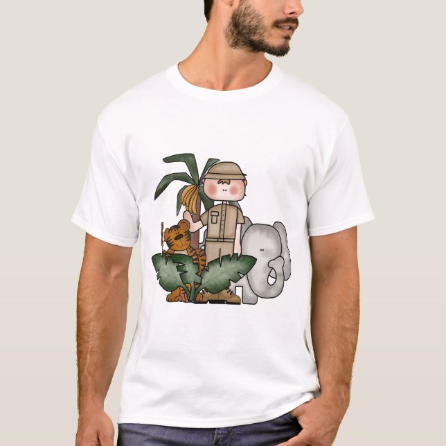 Boys Jungle Safari Tshirts and Gifts (Front)