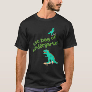 Boys Kids Back To School 1St Day Of Kindergarte Qu T-Shirt