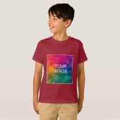 Boys Kids T Shirts Template Add Image Text (Front Full)
