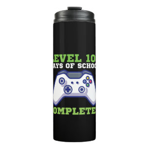 Boys Level 100 Days Of School Completed  Thermal Tumbler